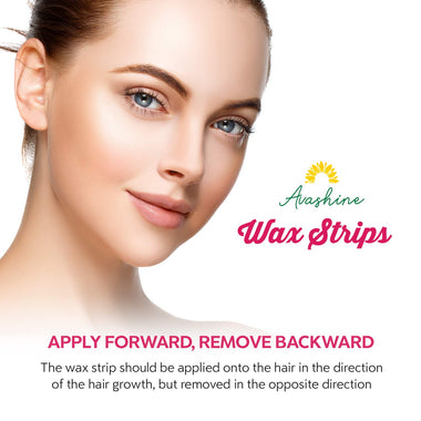 Facial Wax Strips, Facial Hair Removal for Women At Home Waxing Kit