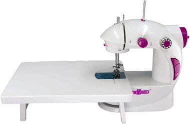 Sew Mighty, The Original Portable Sewing Machines - Perfect for Kids,  Travel, Quick Repairs & Small Projects - Dual Speed, Battery & AC Power,  Foot