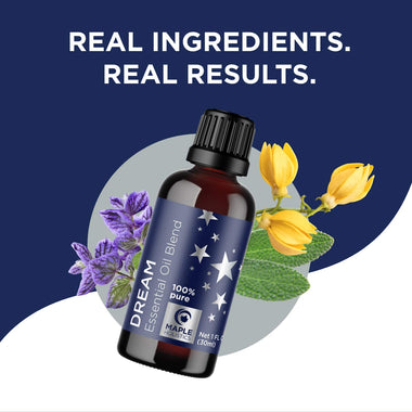 Essential Oils Aromatherapy Sleep Aid - Pure Ylang Ylang Chamomile Sage and Lavender