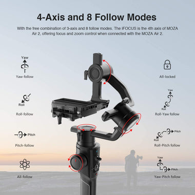 MOZA Air 2 3-Axis Handheld Gimbal Stabilizer with iFocusM