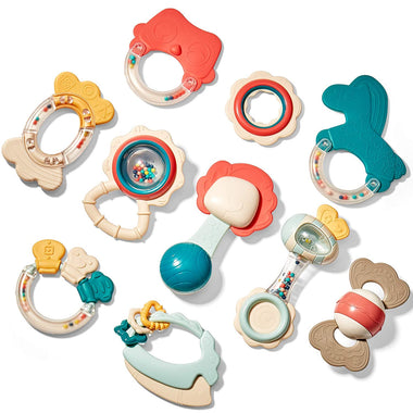 Baby Toys 3-6 Months Baby Rattle Teething Toys