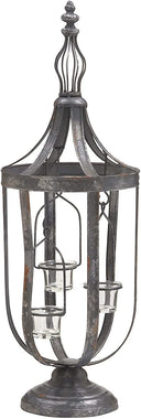 Gorgeous Metal Glass Candle Lantern
