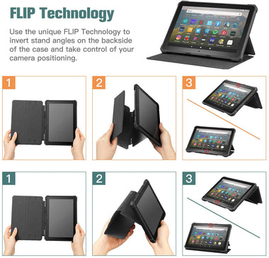 Case for All-New Fire HD 8 and Fire HD 8 Plus Tablet
