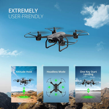 Drone with Camera for Adults 2K Ultra HD