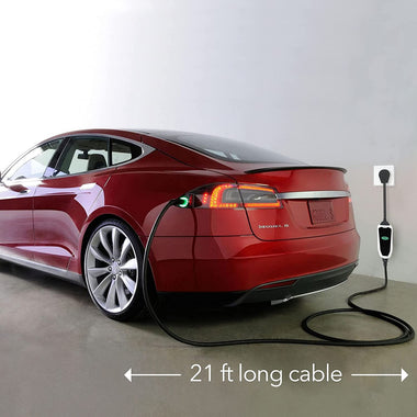 Tesla Charger (16 Amp / 32 Amp) with Dual Charging Plugs (NEMA 5-15 & 14-50)
