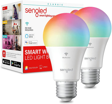 Sengled Smart Light Bulb Starter Kit, Smart Bulbs - Full Color 2 Bulbs (16 Millions)