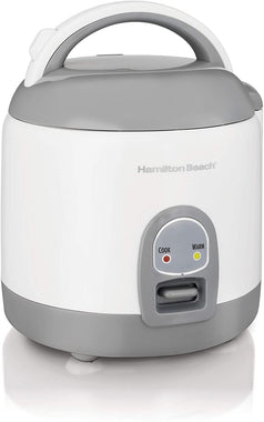 Hamilton Beach Mini Rice Cooker & Food Steamer, 8 Cups Cooked.