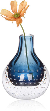 Glass Vase for Flower Art Gift Idea Decor