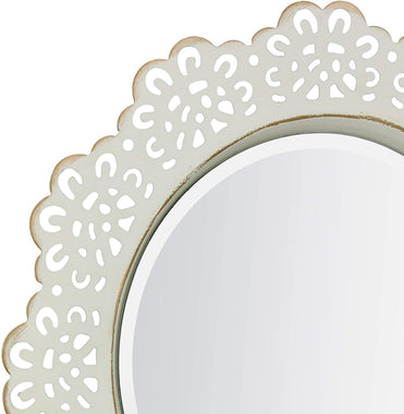 Decorative Metal Lace Mirror