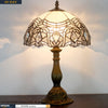 Tiffany Stained Glass Crystal Style Table Lamp