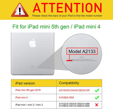 Fintie Case for iPad Mini 5 2019 / iPad Mini 4