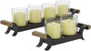 Deco 79 Candle Holder S/2 W