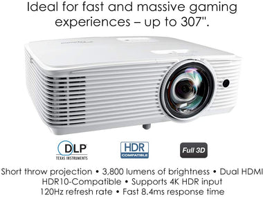 Optoma GT1080HDR Short Throw Gaming Projector
