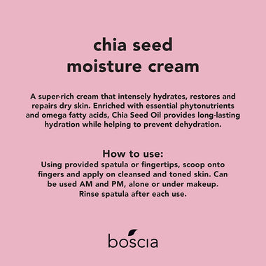 Chia Seed Moisture Cream - Vegan, Cruelty-Free