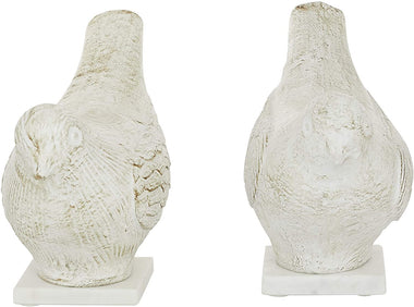 Deco 79  Ceramic  Cottage Bird Sculpture