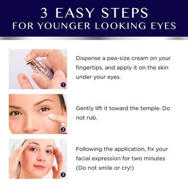 Anti-Aging Rapid Reduction Eye Cream, Visibly and Instantly Reduces Wrinkles