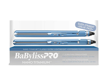BaBylissPRO Nano Titanium Ultra-Thin Straightening Iron