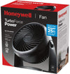 Honeywell HT-900 TurboForce Air Circulator Fan Black,Small