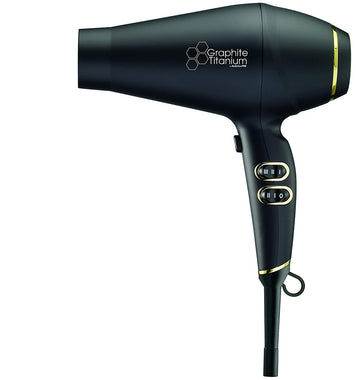 BaBylissPRO Graphite Titanium Ionic Hair Dryer With Diffuser