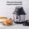 Instant Pot Air Fryer Lid 6 in 1, No Pressure Cooking Functionality