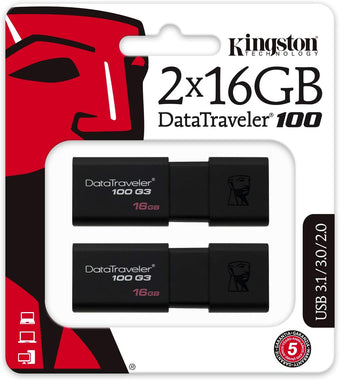 128GB DataTraveler 100 G3 USB 3.0 100MB/s Read