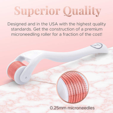 Derma Roller Cosmetic Microneedling Kit for Face 0.25mm