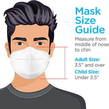 KN95 Advanced Filtration Respirator Face Masks