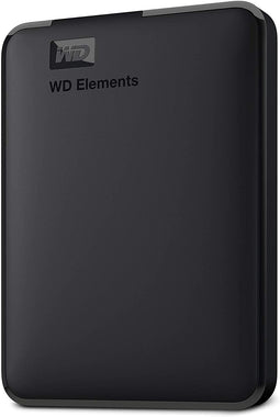 WD 1TB Elements Portable External Hard Drive, USB 3.0