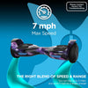 Hover-1 Helix Electric Hoverboard | 7MPH Top Speed, 4 Mile Range, 6HR