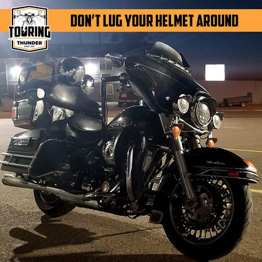 Motorcycle Helmet Lock - High Security Pin Combination Carabiner for Motorbike