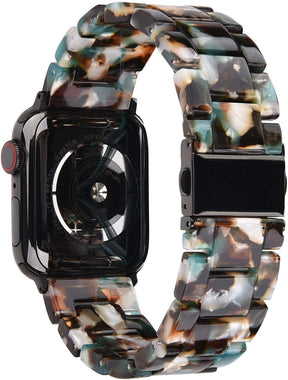 V-MORO Resin Band Compatible with Apple Watch Band 38mm 40mm 42mm 44mm