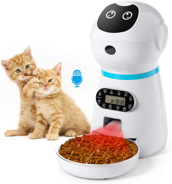 isYoung Automatic Cat Feeder, PetFeeder Dog Food Dispenser
