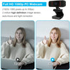 SAUDIO 1080P Webcam, Computer Camera, Webcam with Microphone for Desktop
