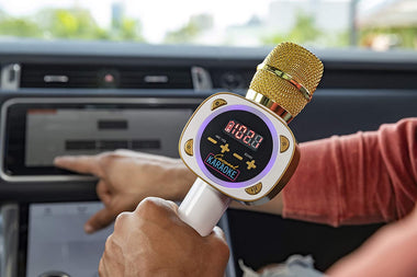 CPK545, Official Carpool Karaoke, The Mic, Bluetooth Microphone for Cars
