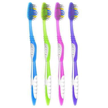Colgate Extra Clean Full Head Toothbrush- 4 Count (Pack of 3)