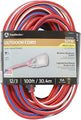 Southwire 2549 100-Feet, Contractor Grade, 12/3, Lighted End