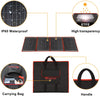 DOKIO 160W 18V Portable Solar Panel Kit (ONLY 9lb) Folding Solar Charger