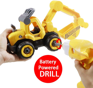 3 in 1 Construction Truck Toys