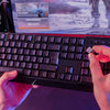 KLIM Chroma Rechargeable Wireless Gaming Keyboard