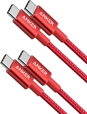 USB C Cable, Anker 2 Pack New Nylon USB C