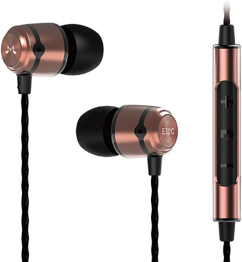SoundMAGIC in Ear Headphones with Mic, Wired Noise Isolating Earbuds