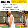 Tennis Elbow Band (Pack of 2) - Effective Tendonitis