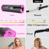 Cordless Automatic Hair Curler, Portable Curling Wand for Hair Styling Anytime