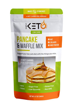 Pancake & Waffle Mix: Low Carb & Keto Friendly Supports Keto