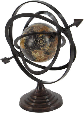 Aluminum Globe  20-Inch by 18-Inch