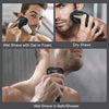 Electric Razor for Men - Lavieer Wet and Dry Rechargeable Mens Rotary Shaver