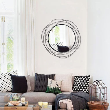 Wall Mirror Mounted Round Decorative Mirrors