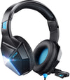 Mpow Blue Gaming Headset for PS4,PS5, PC, Xbox One,Switch