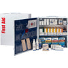 247OP 3 Shelf Industrial First Aid Station with Pocket Liner
