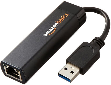 Amazon Basics USB 2.0 to 10/100 Ethernet Port LAN Internet Network Adapter